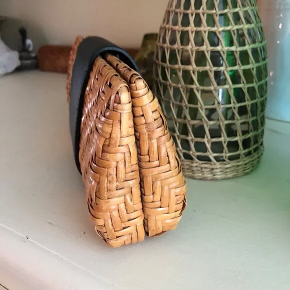 TORY BURCH Rattan Clutch - Picture 6 of 8